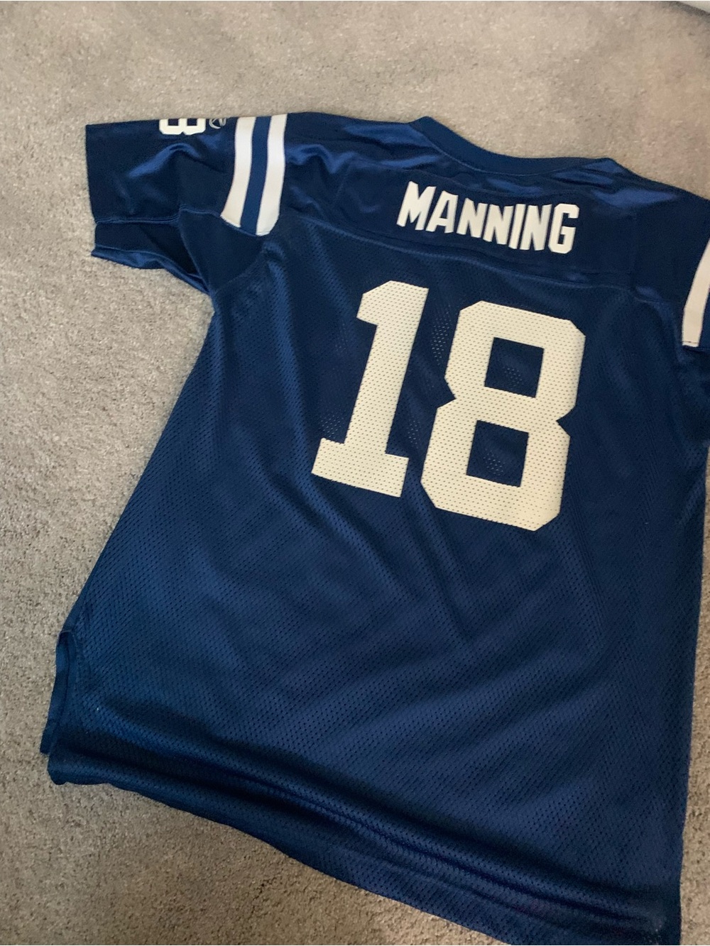 Reebok men XL colts Peyton manning jersey